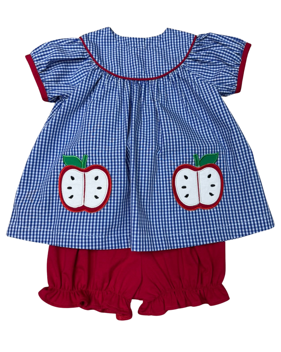Apple Pockets Bloomer Set