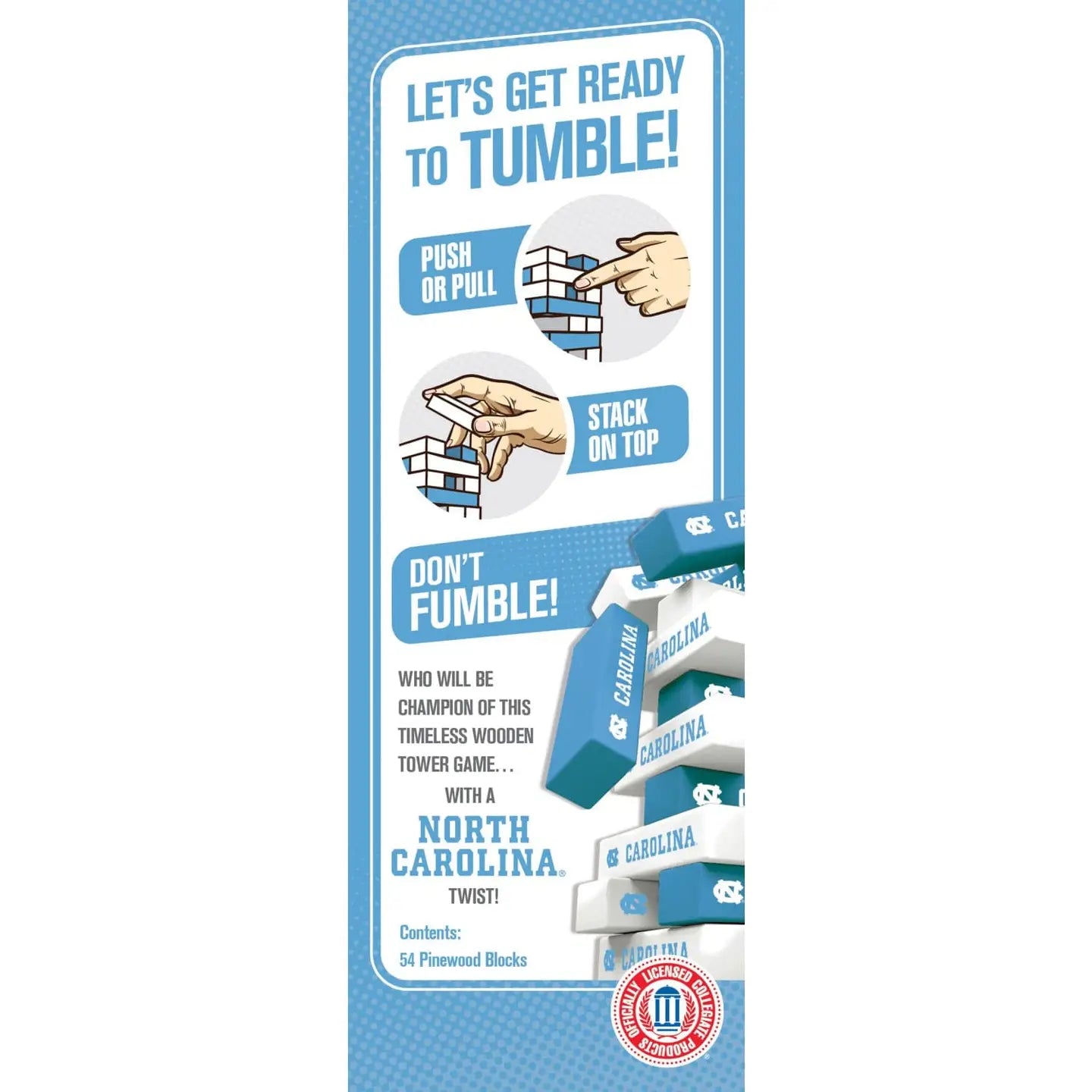 UNC Tarheel Tumble Tower