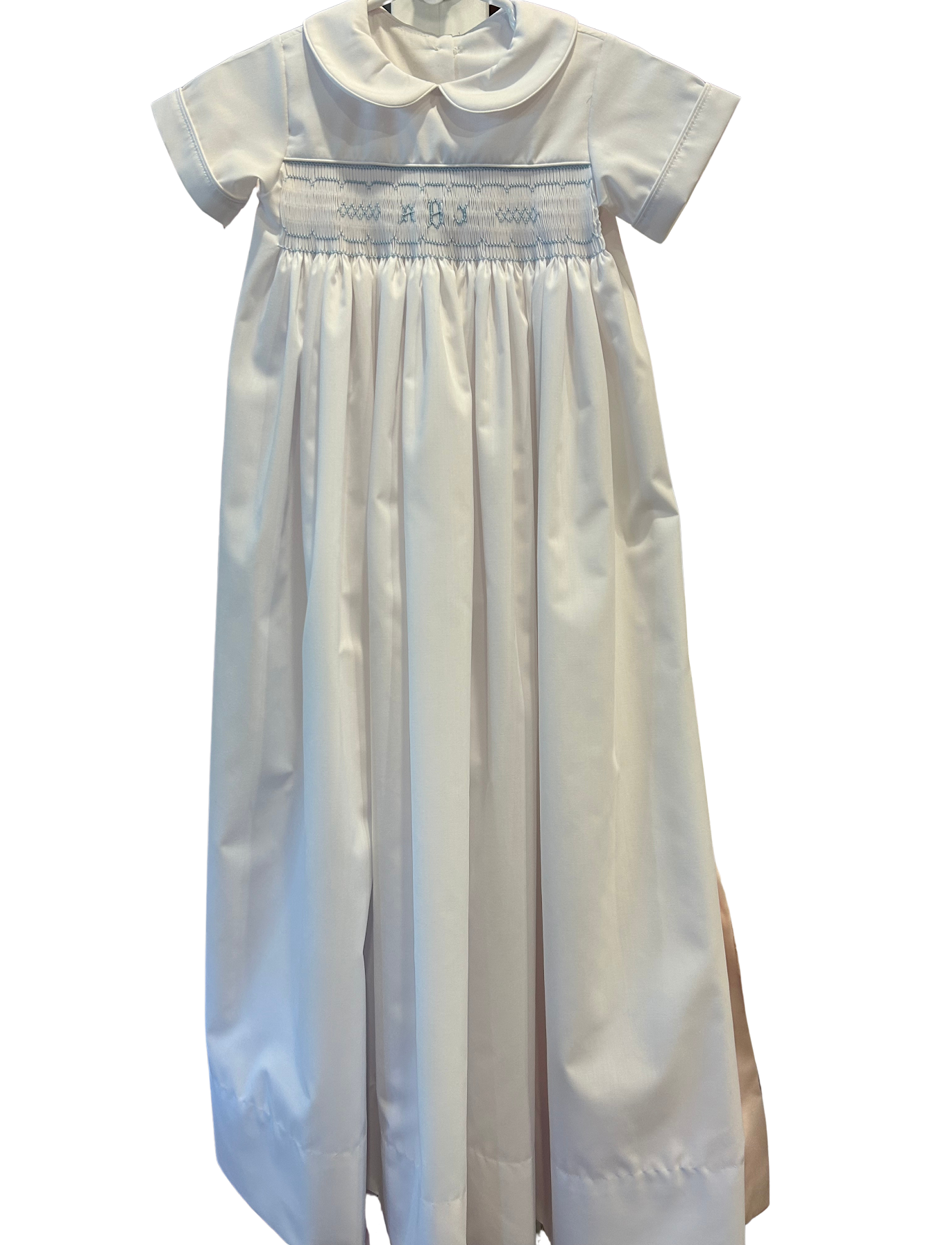 Custom Smocked Christening Gown