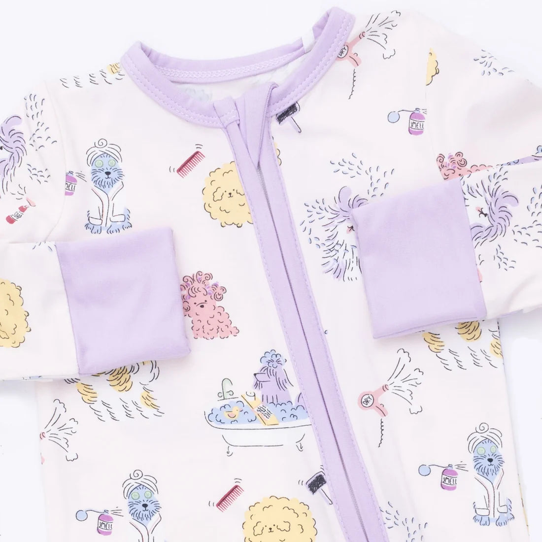 Spa Dogs Zip Romper