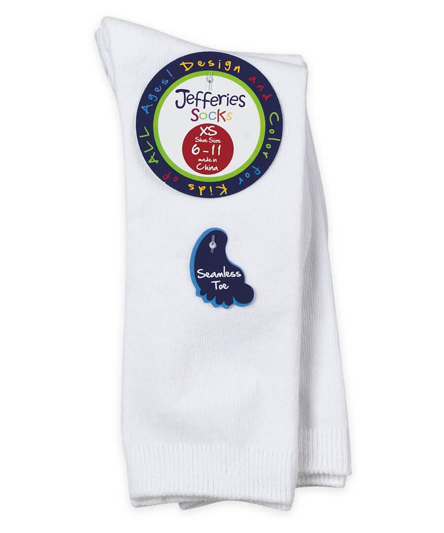 White Knee Socks 2-Pack