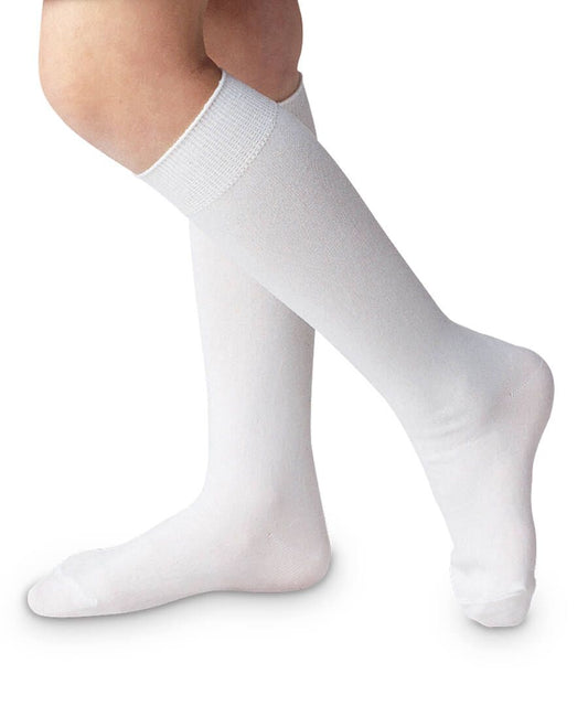 White Knee Socks 1603