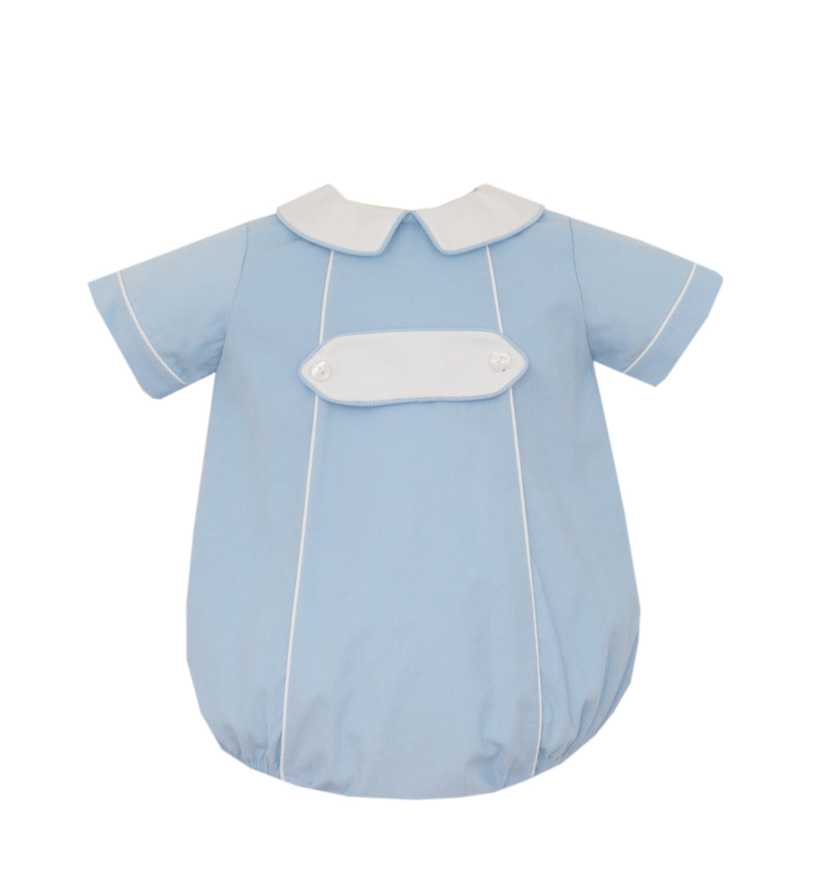 Light Blue Corduroy Boys Bubble