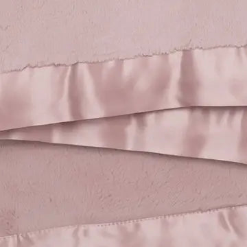Luxe Baby Blanket Dusty Pink