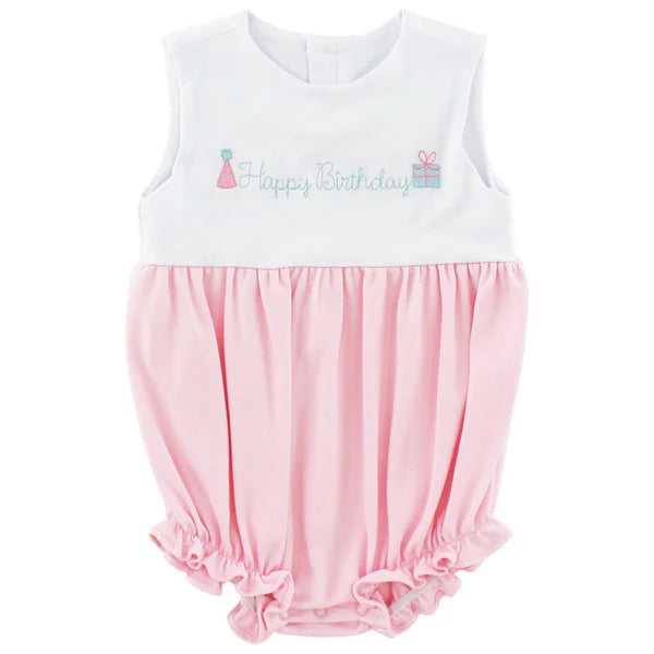 Happy Birthday Girls Infant Bubble