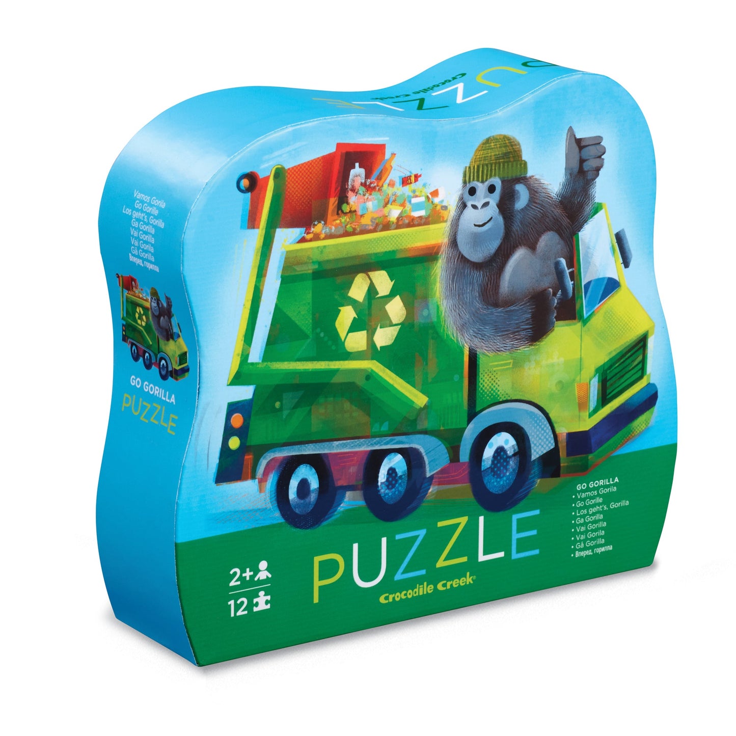 12 Piece Gorilla Mini Puzzle