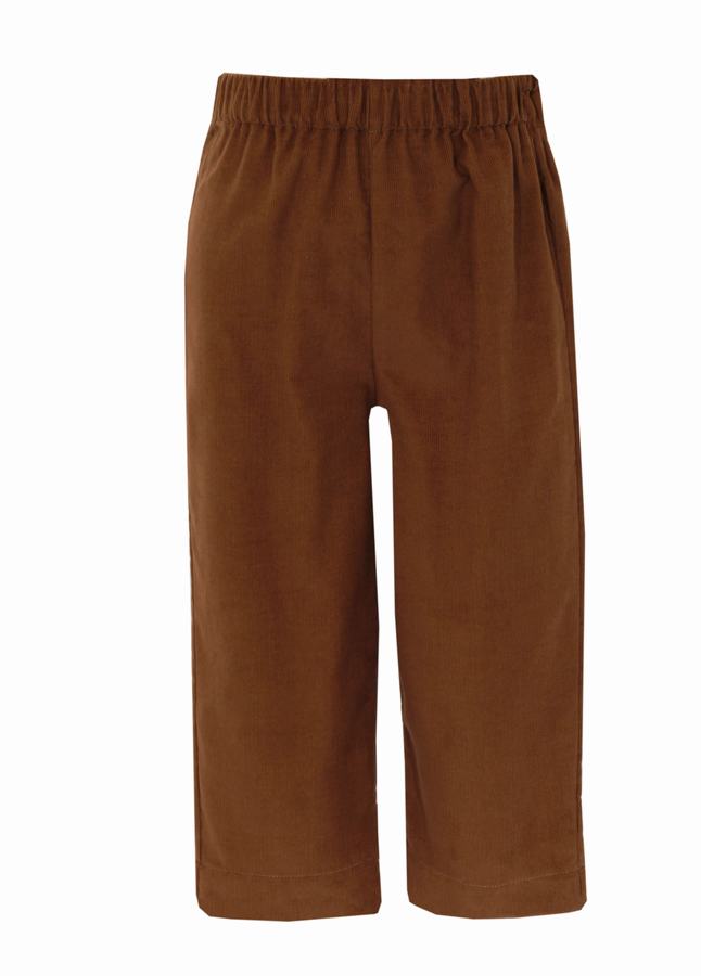 Boys Camel Corduroy Pants