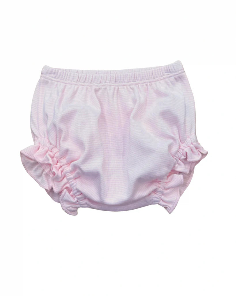 Pink Stripe Diaper Cover