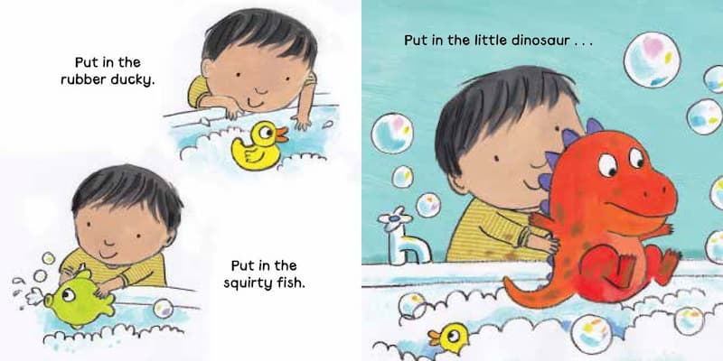 How To Bathe Your Little Dinosaur