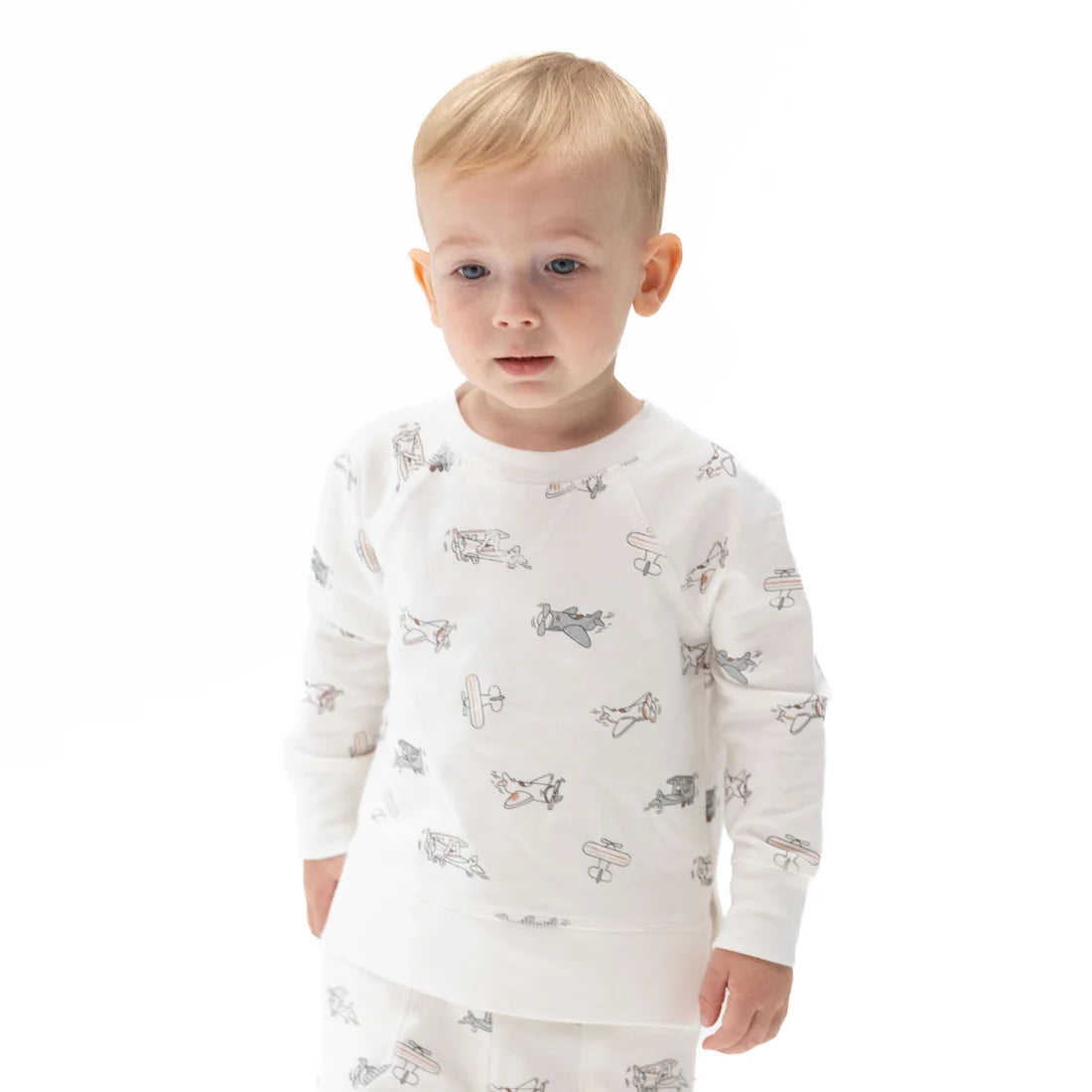 Vintage Airplanes - Raglan Sweatshirt