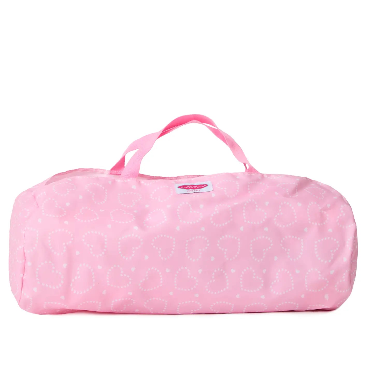 Pink Hearts Pack and Play