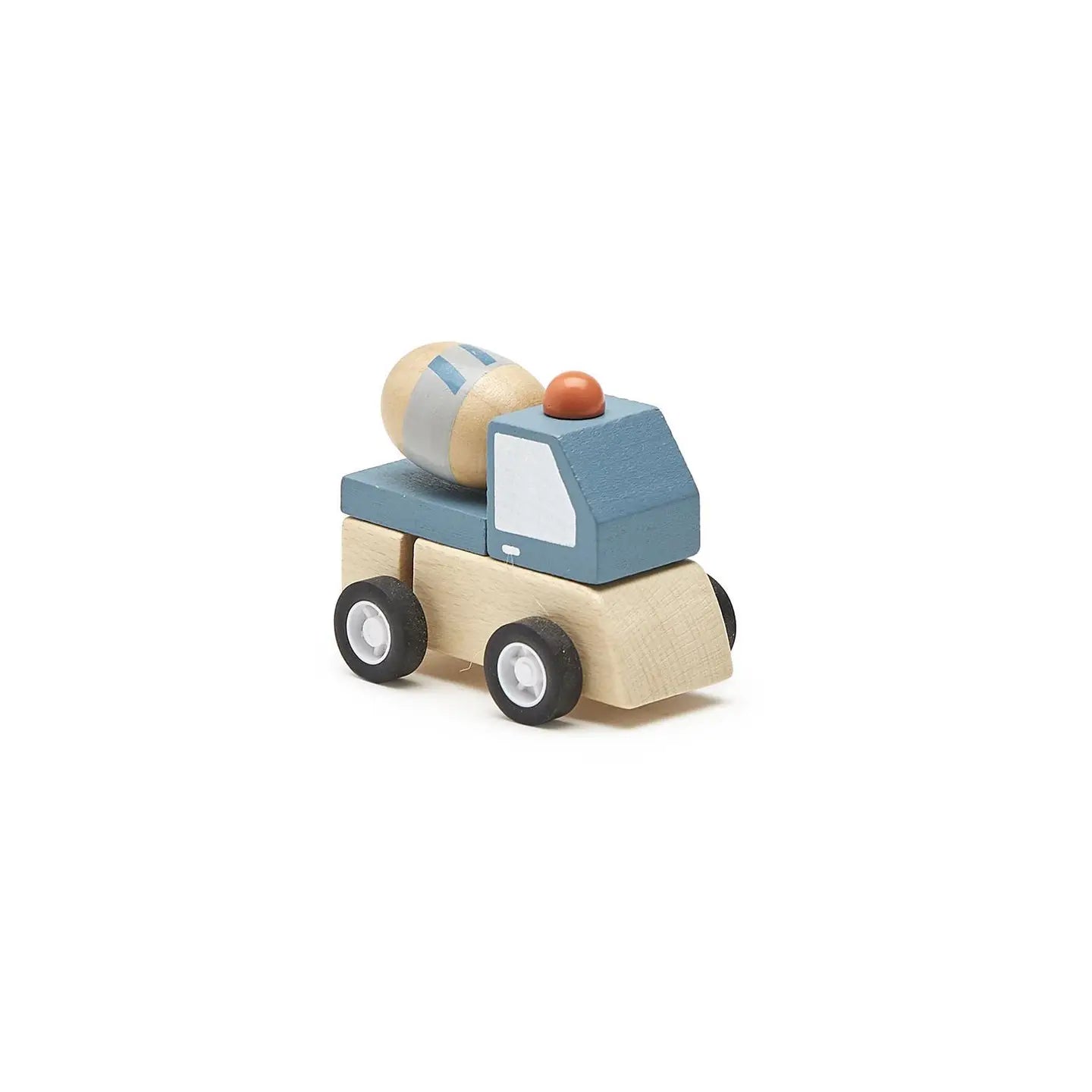 Wooden Construction Wind Up Truck