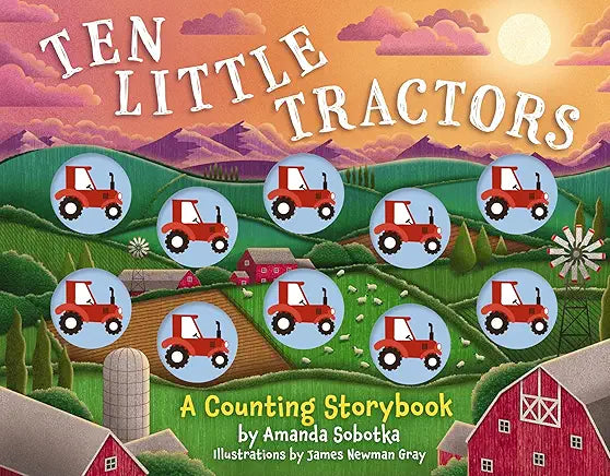 Ten Little Tractors Book