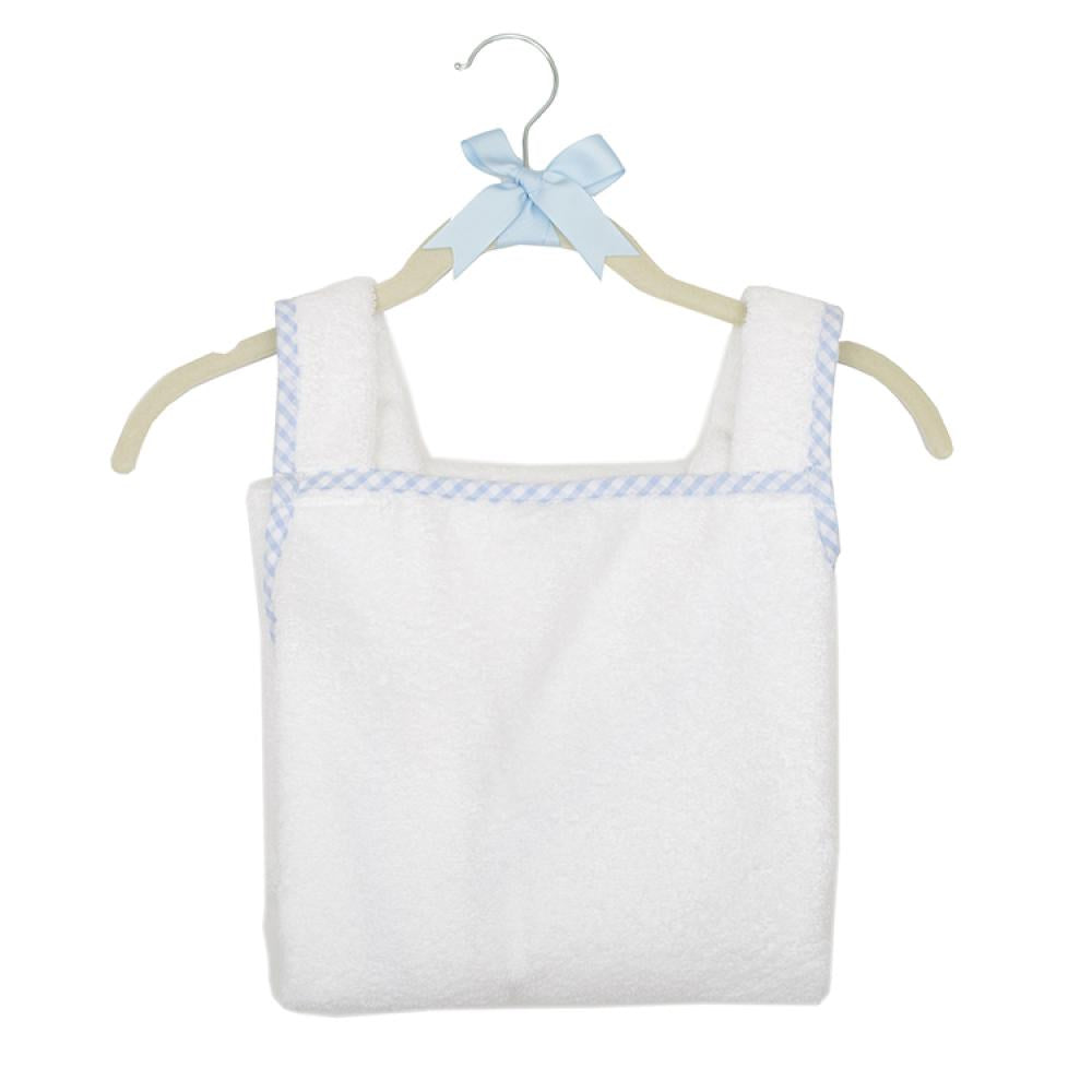 Blue Check Apron