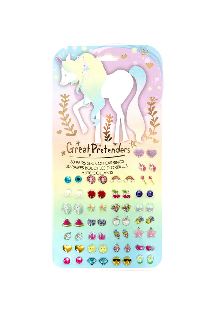 Whimsical Unicorn Sticker Earrings