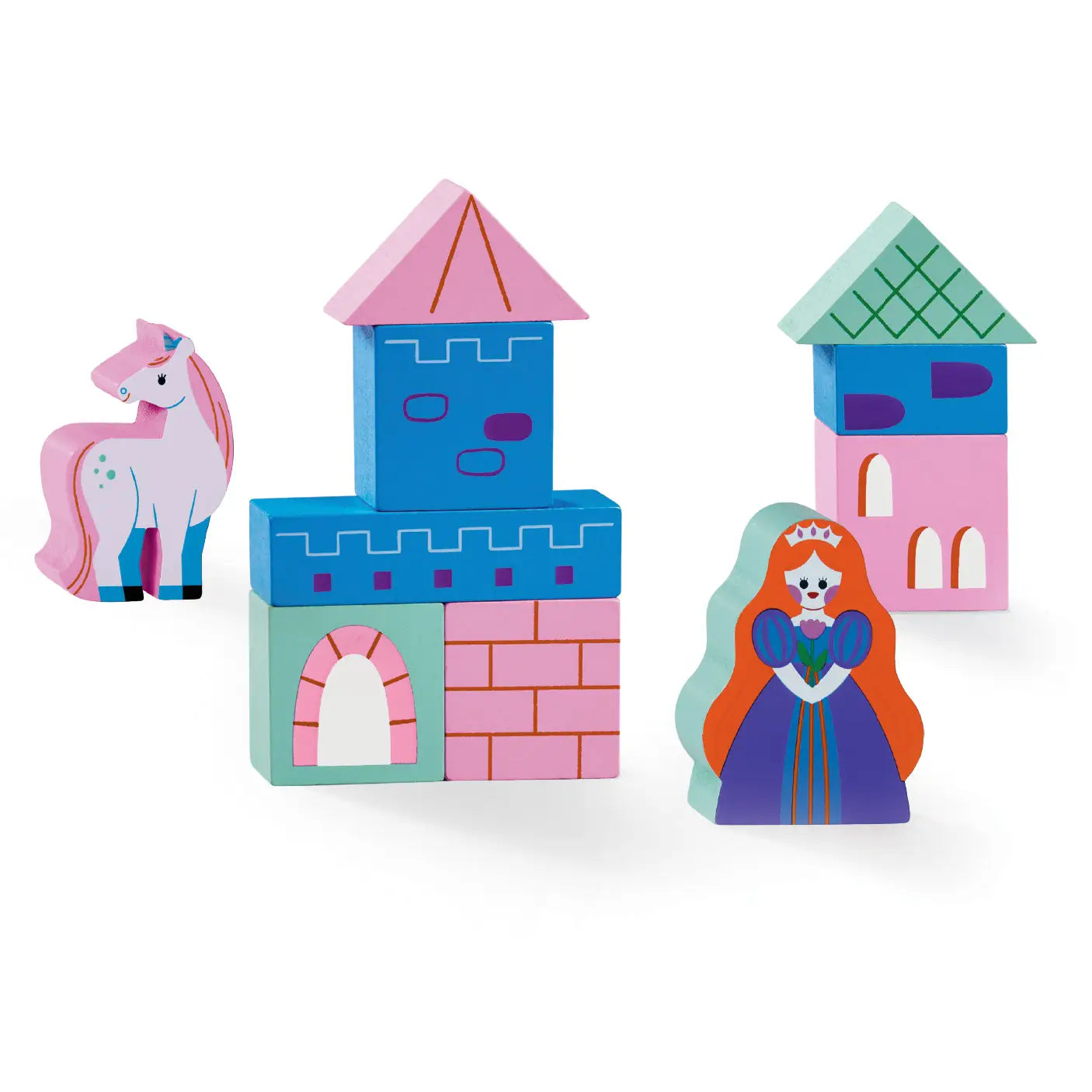 Build And Play Mini Wood Blocks