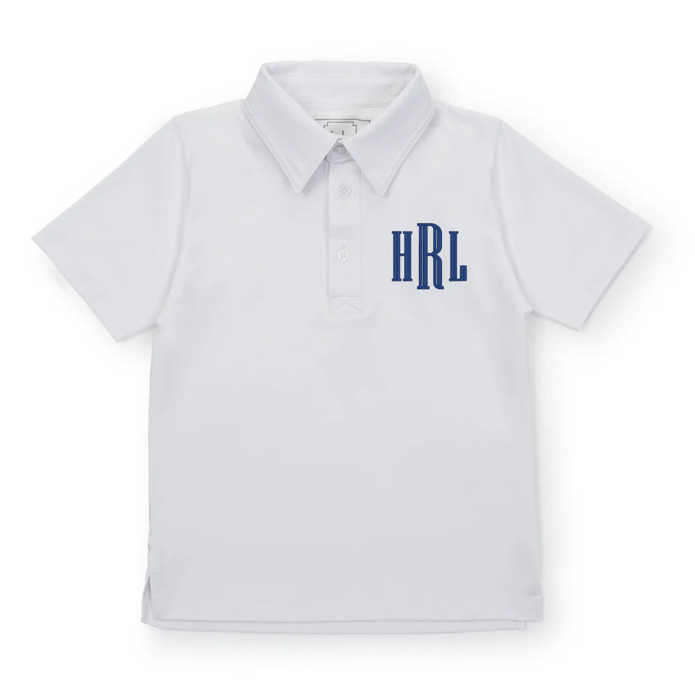 Will White Performance Polo