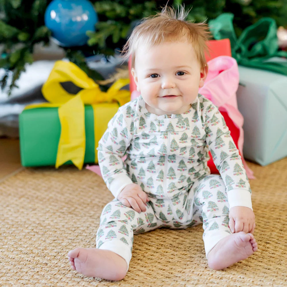 Parker Zipper Pajama - Under The Christmas Tree