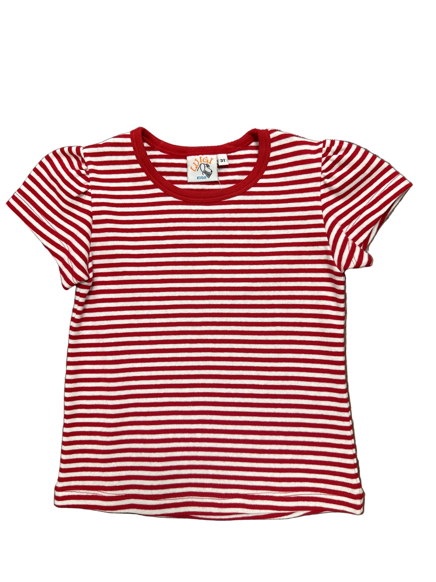 Red and White Stripe Shirt