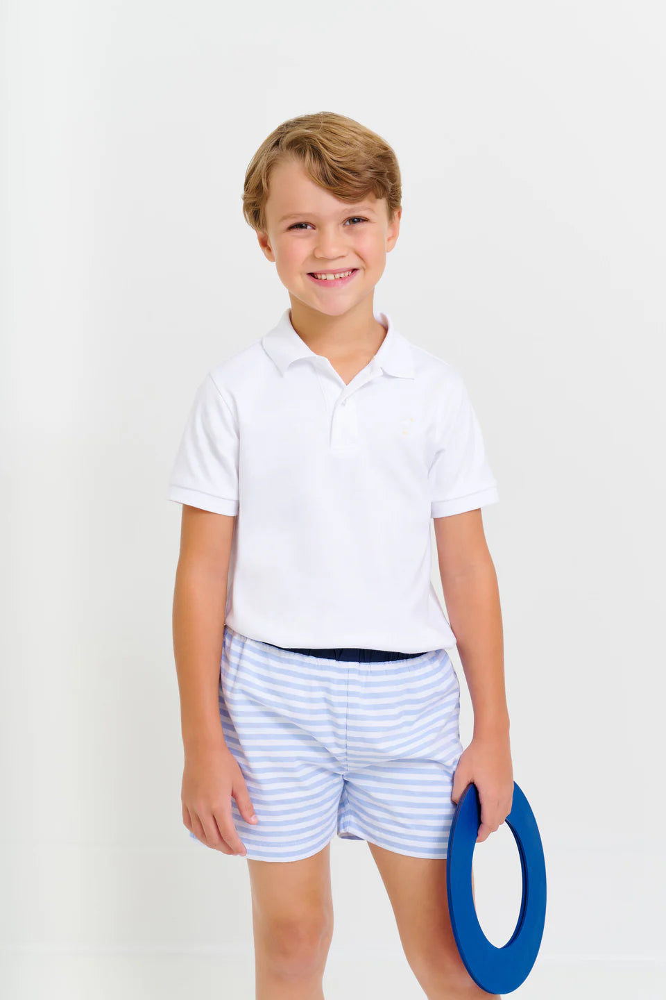 Shelton Shorts Park City Periwinkle Stripe