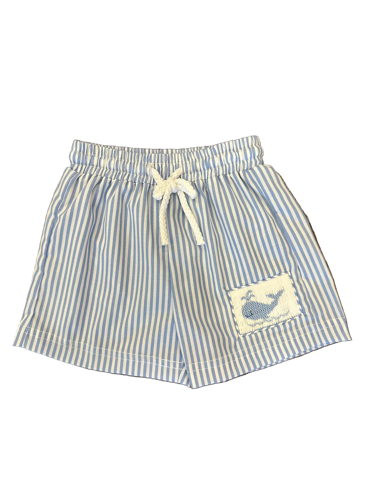 Whale Boys Blue Stripe Swim