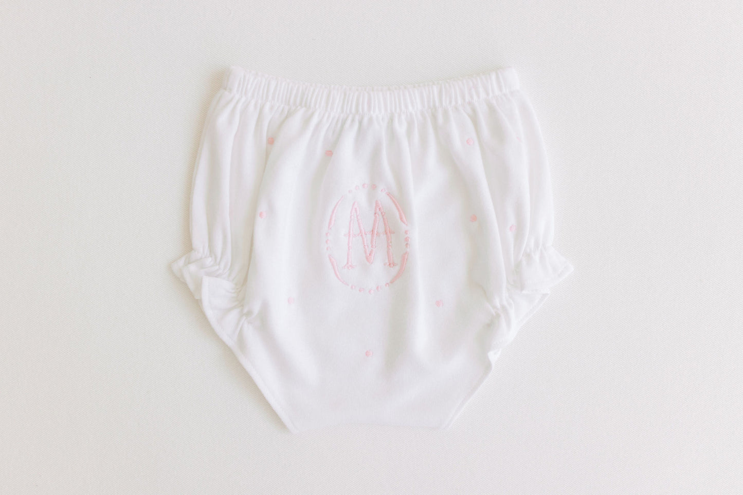 Diaper Cover Pink Dots