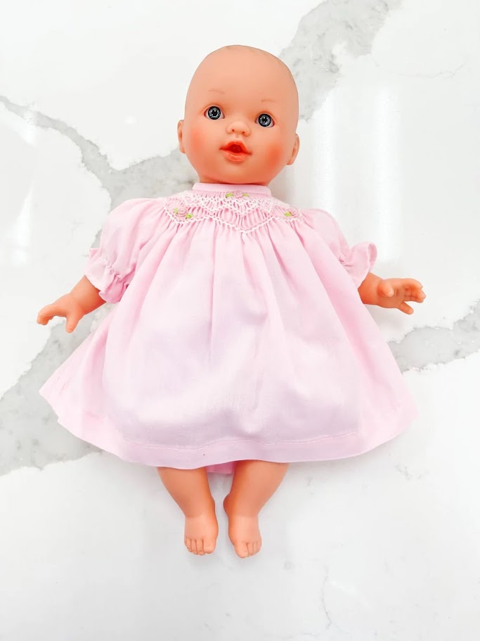 Rosalina 10 Inch Doll With Smocked Dress – Fussy Mussy