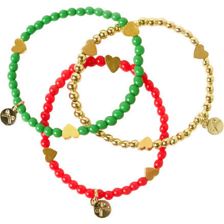 Heartset Christmas Bracelets