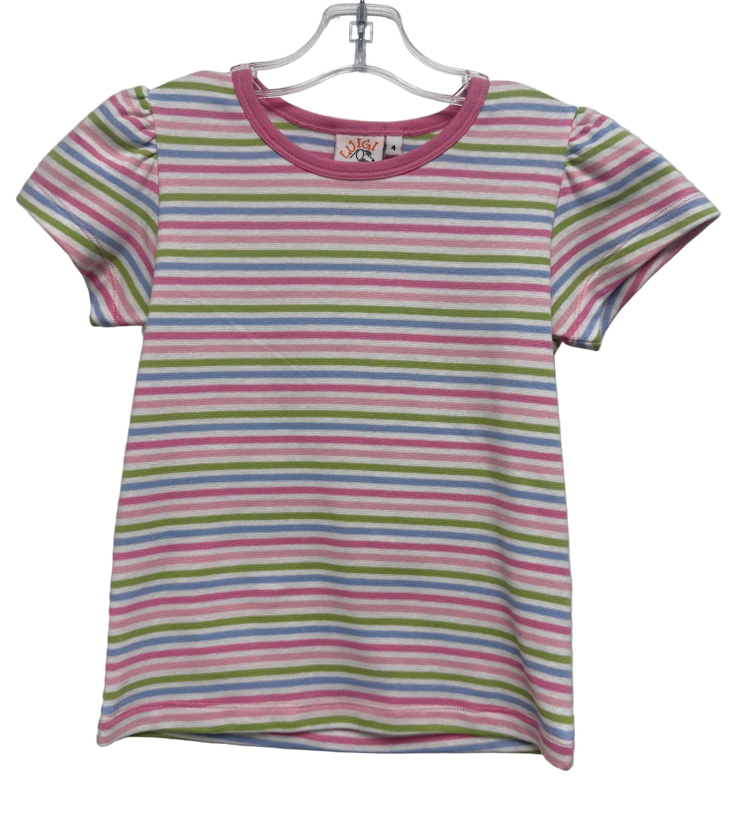 Stripe Tshirt Bubblegum