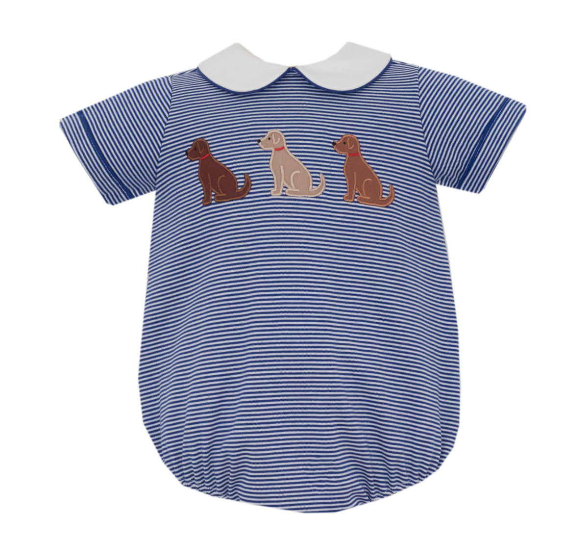 Lab Boys Navy Knit Stripe Bubble
