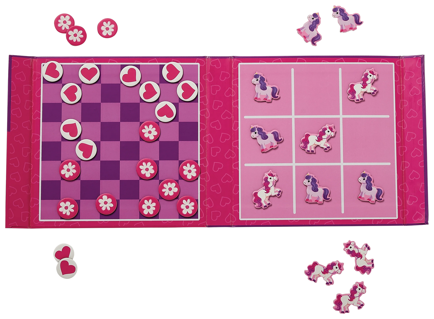 Magnetic Games Tic Tac Toe And Checkers