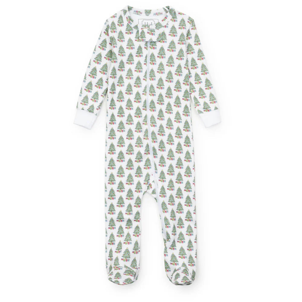 Parker Zipper Pajama - Under The Christmas Tree