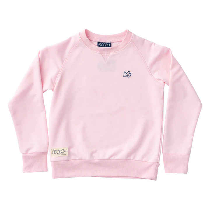 Girl Crew Control Sweatshirt Pink Lady