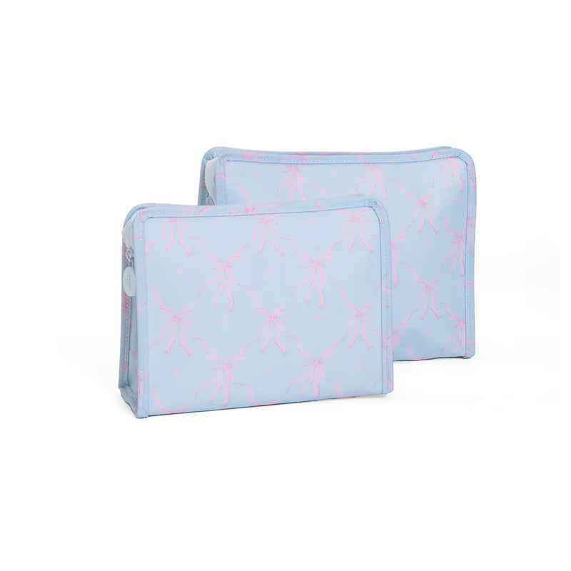 Roadie Large Zip Pouch - Eloise Bow