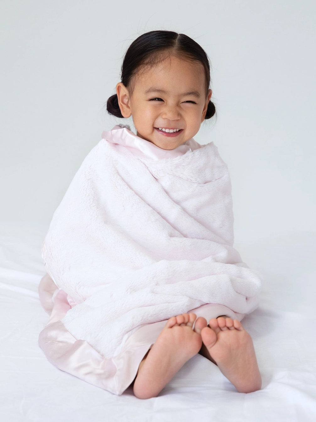 Luxe Big Blanket Light Pink