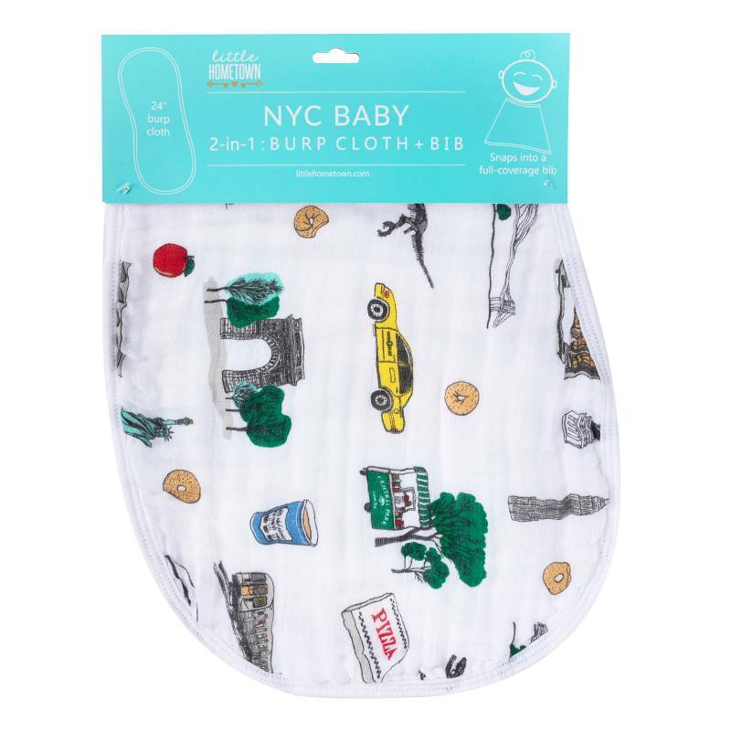New York City Burp & Bib Combo