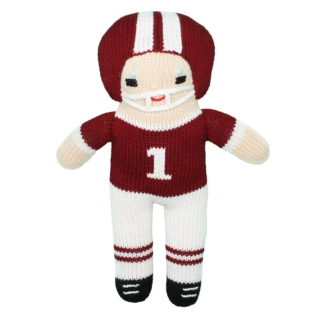 Football Player Red And White