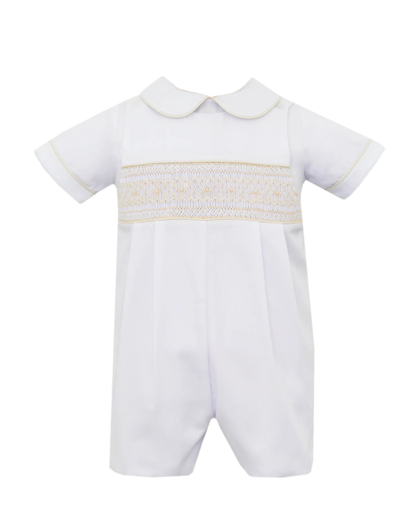 Peter Boys Jon Jon With White Linen Shirt
