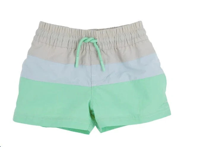 Country Club Colorblock Swim Shorts
