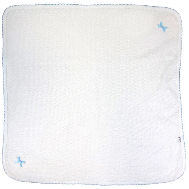 Receiving Blanket With Bow
