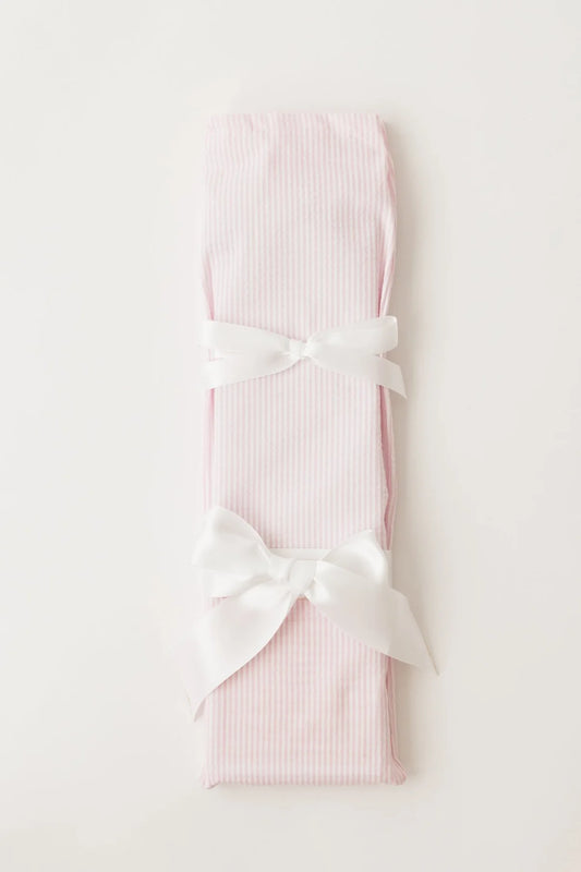 Pink Seersucker Keepsake Birthday Cake Knife