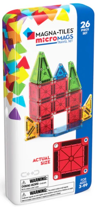Micro Magnatiles 26 Pieces