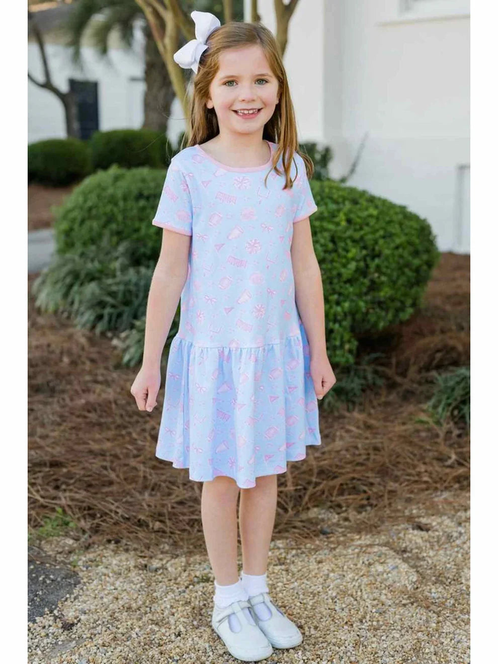 Loren Dropwaist Dress Gameday