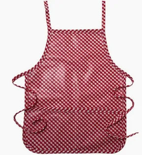 Red Check Apron