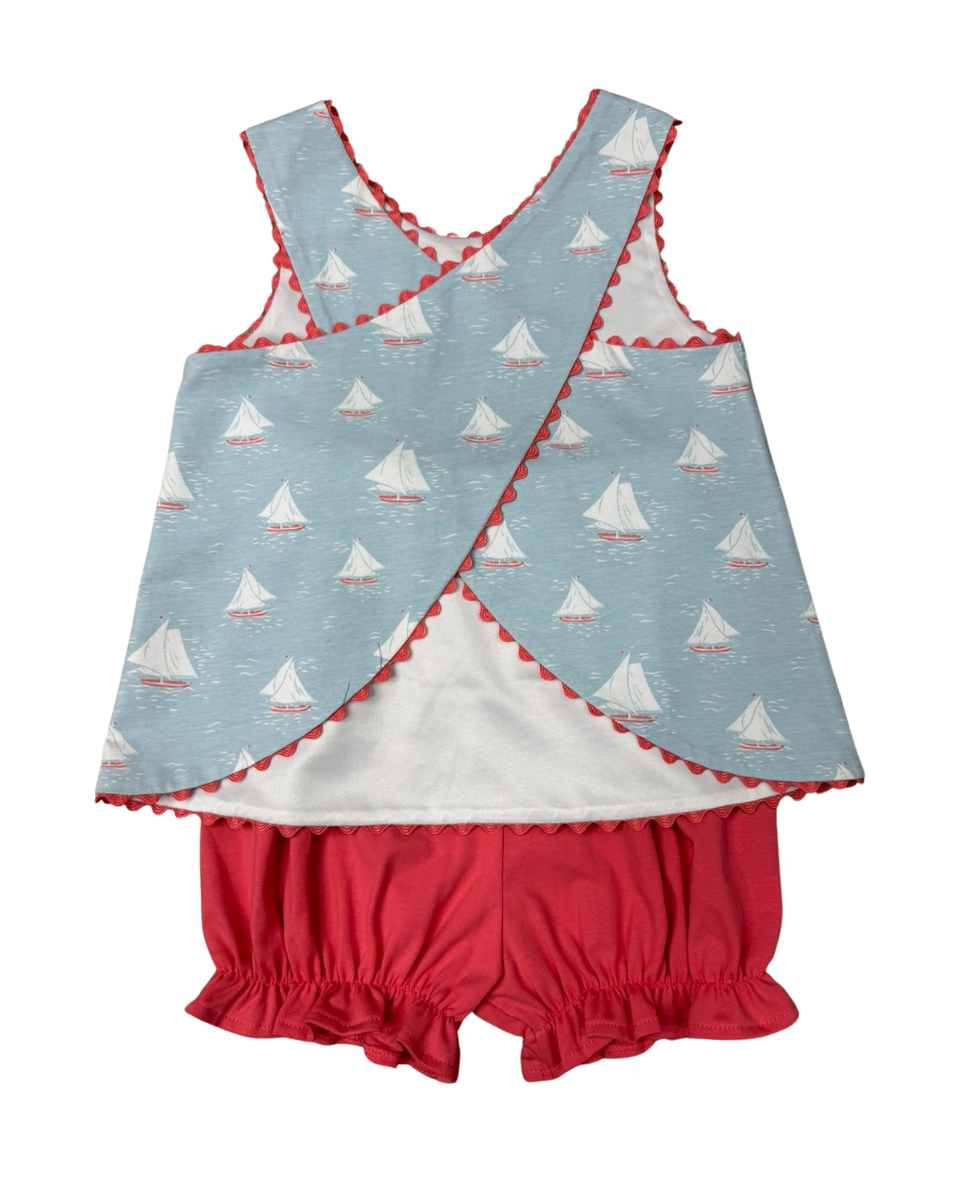 Set Sail Swing Top Bloomer Set