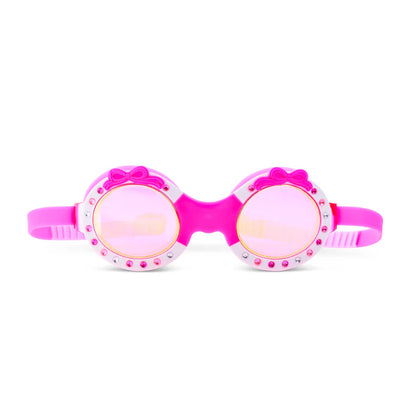 Swim Goggles - Bow Dazzle Pink