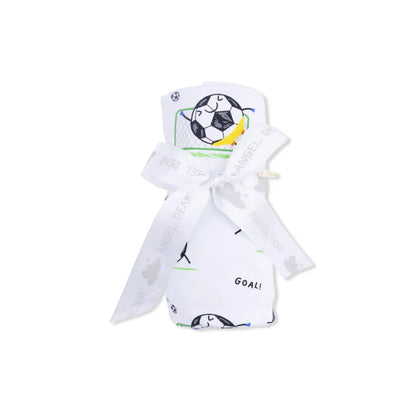 Soccer Balls Swaddle Blanket
