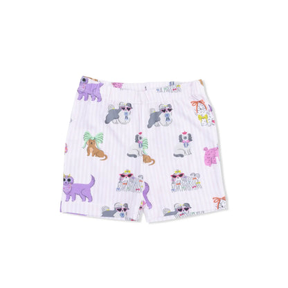 Fancy Dogs Loungewear Short Set