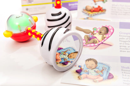 NogginStik Developmental Light Up Rattle