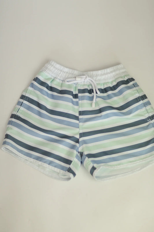 Striped Swim Short